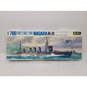 Vintage Fujimi WLC055 Kit 1:700 NAGARA Japan Light Cruiser Water Line Series